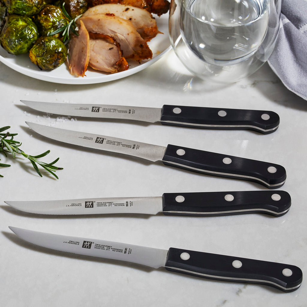 4-Piece Steak Knife Set Twin Gourmet