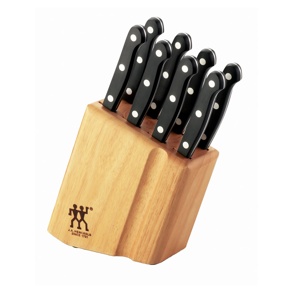 9-Piece Steak Knife Block Set Twin Gourmet