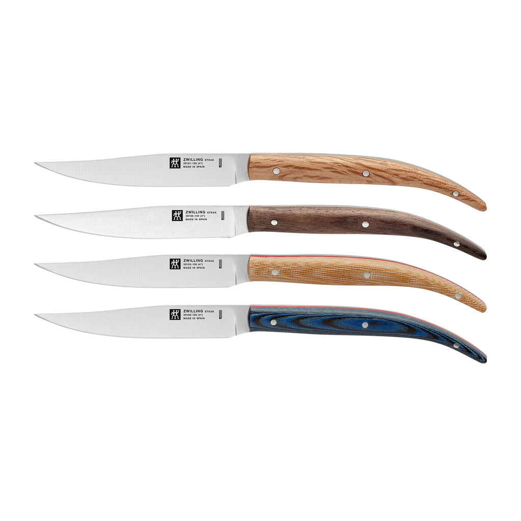 Toro 4-Piece Steak Knife Set In Beechwood Presentation Box Steak Sets