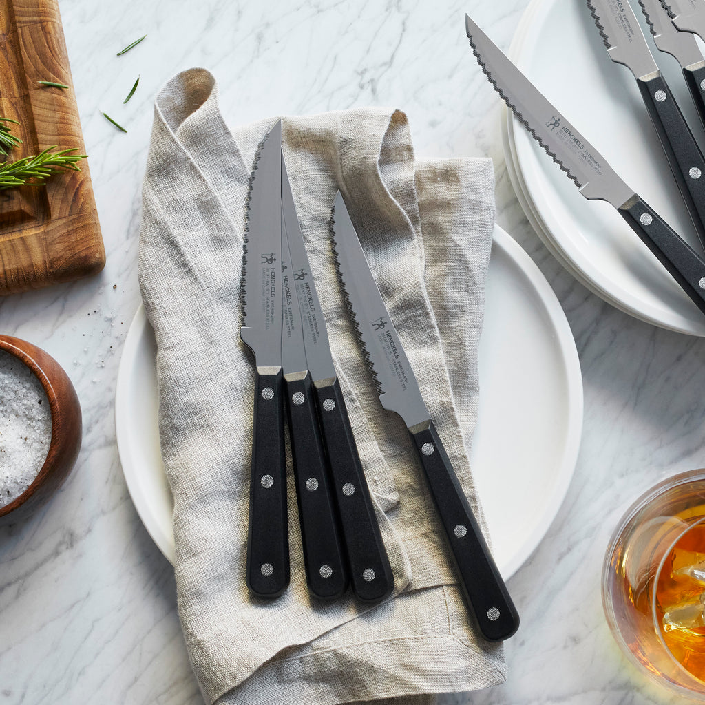 8-Piece Serrated Steak Knife Set Steak Sets