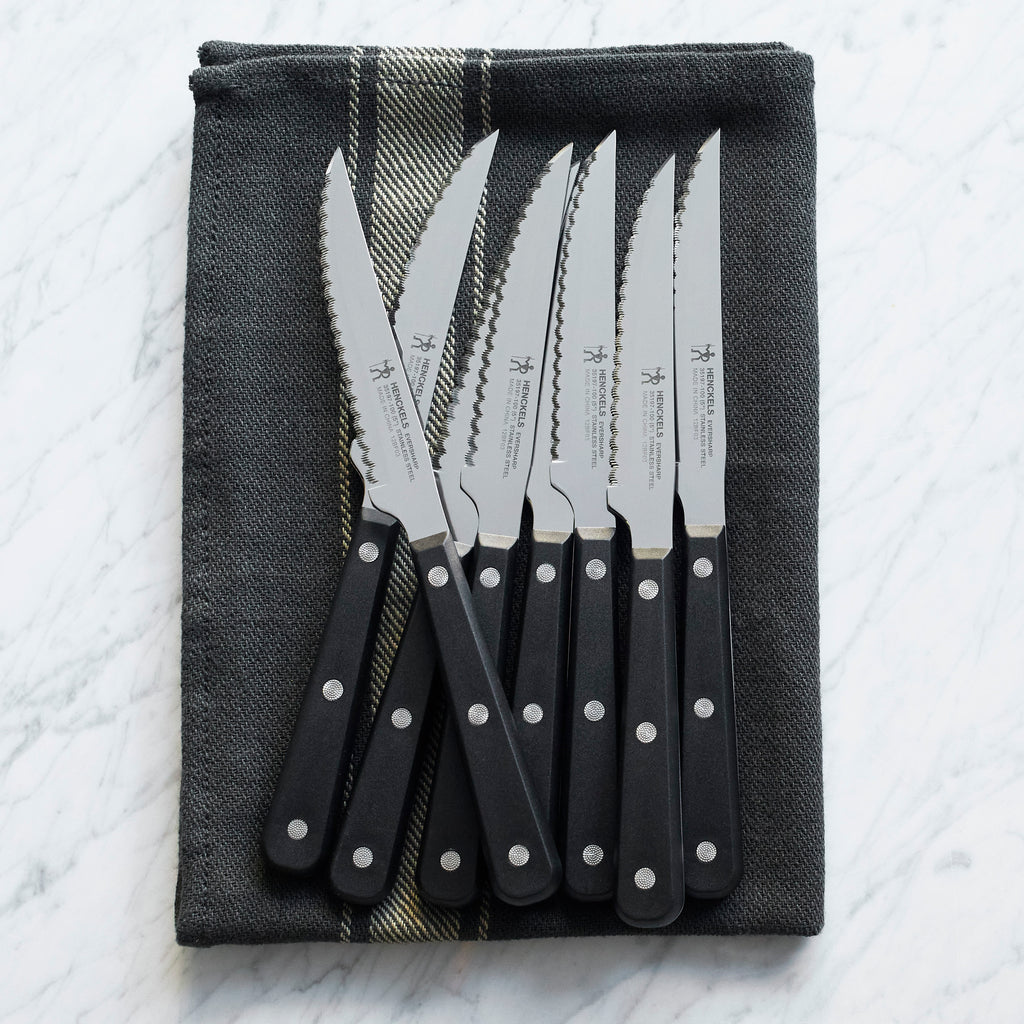 8-Piece Serrated Steak Knife Set Steak Sets