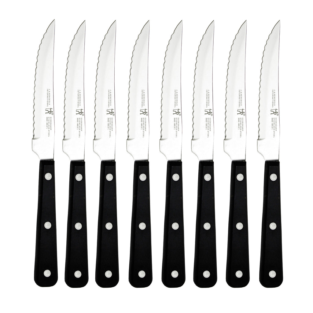 8-Piece Serrated Steak Knife Set Steak Sets