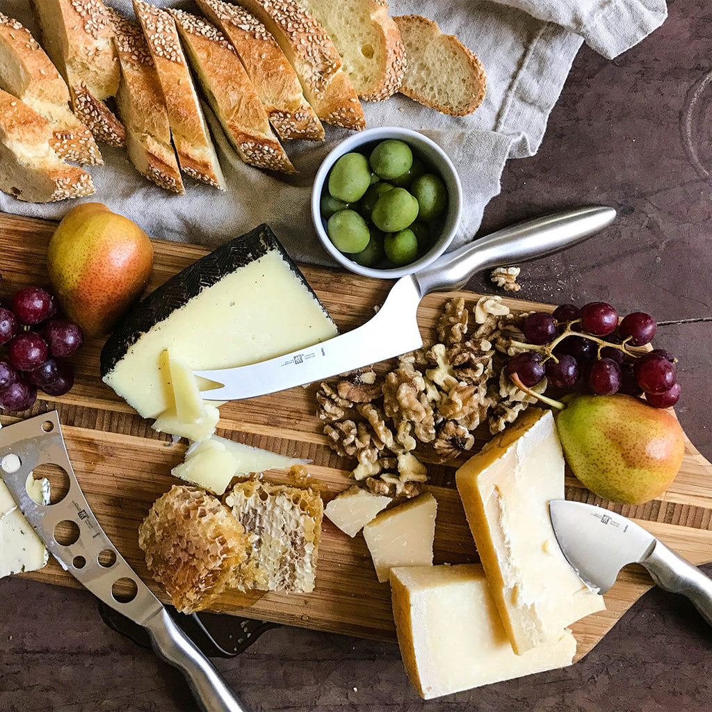 3-Piece Stainless Steel Cheese Knife Set Collection