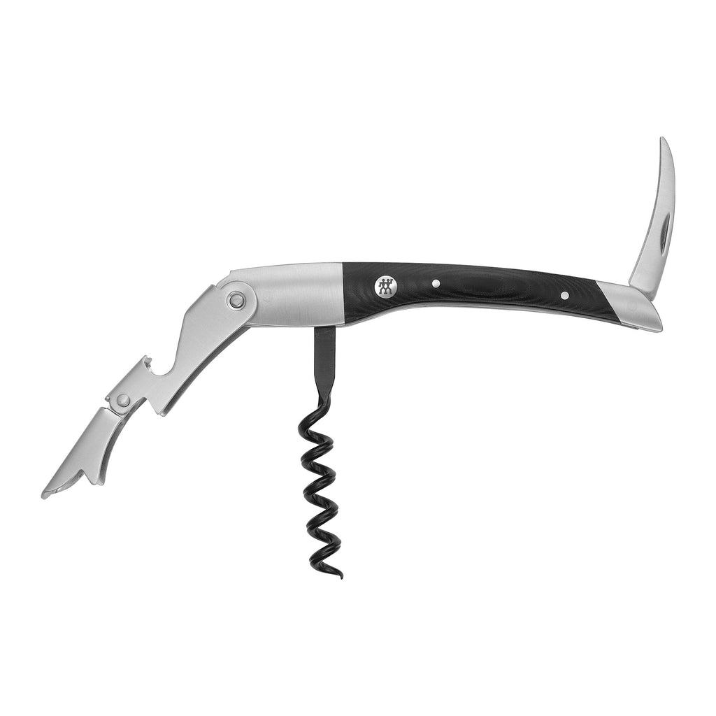 Classic Waiter's Corkscrew, 18/10 Stainless Steel With Micarta Handle