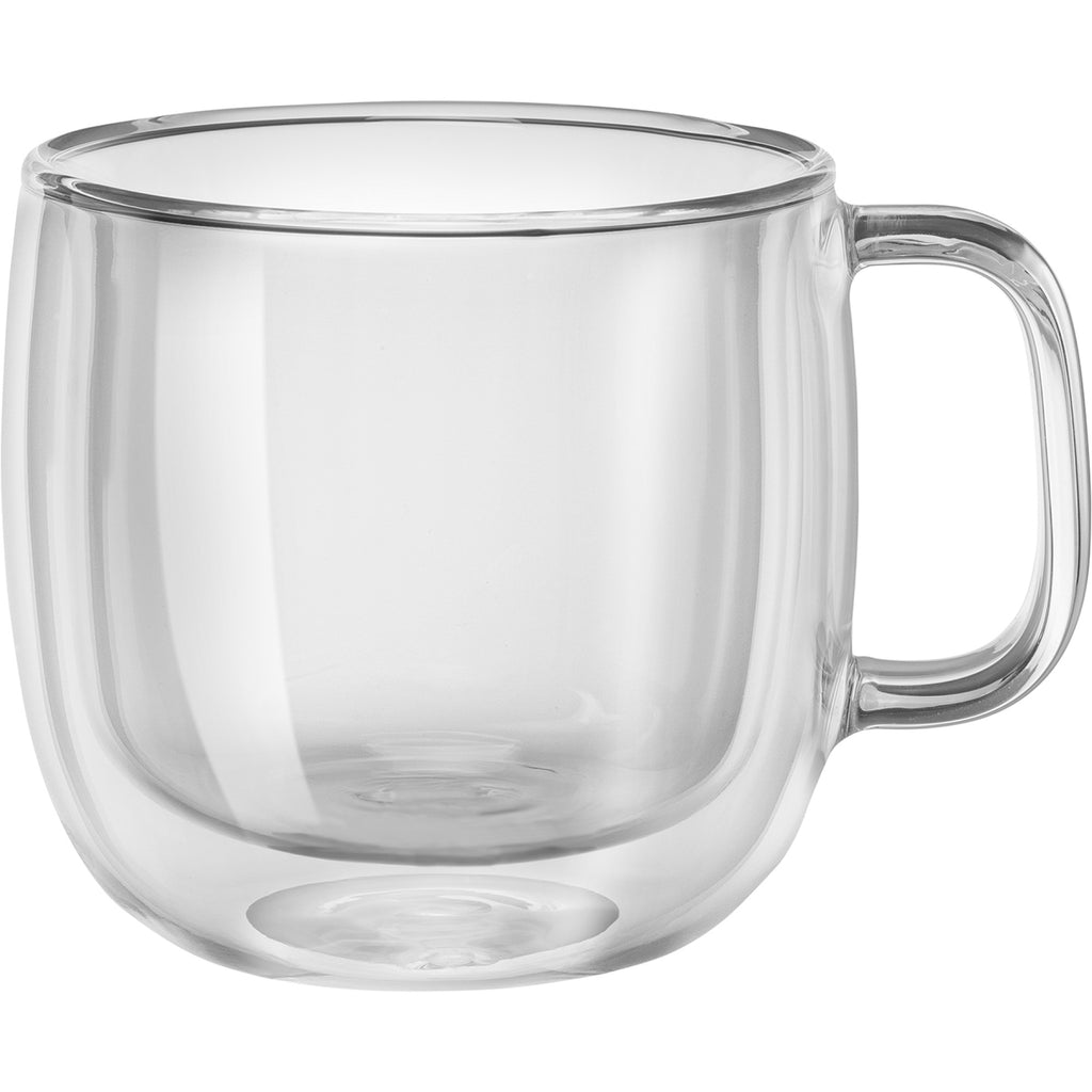 Cappuccino Glass Mug,15Oz., 450Ml 2-Piece