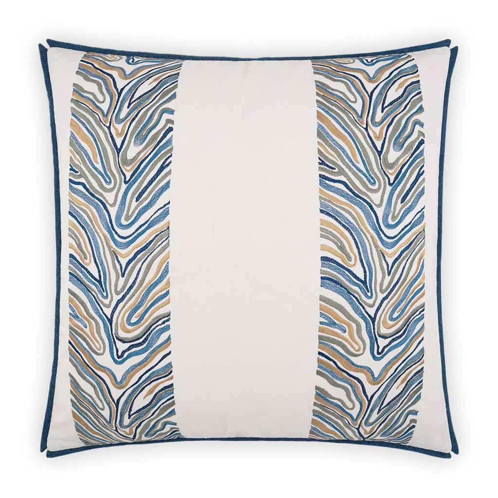 Blue Jungle Pillow