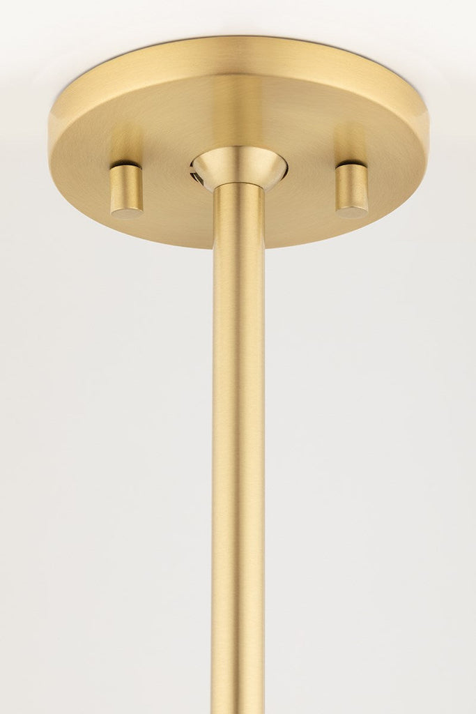 Petra Semi Flush - Polished Nickel