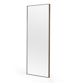 Bellvue Floor Mirror-Spiced Oak