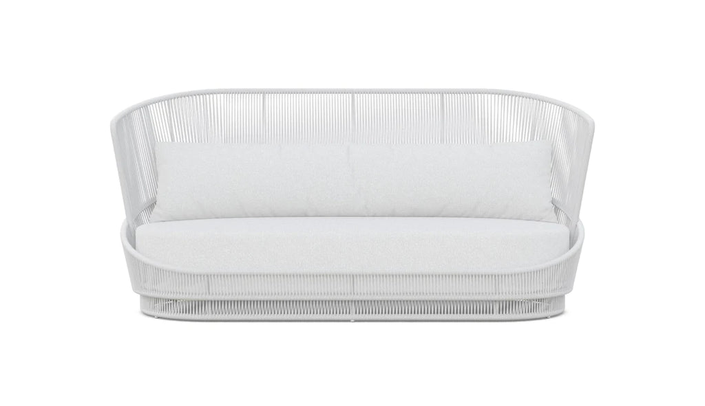 Palma, Sofa-White with Cloud Cushion