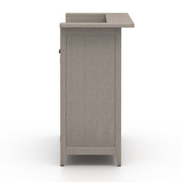 Sherwood Outdoor Bar Cabinet-Grey