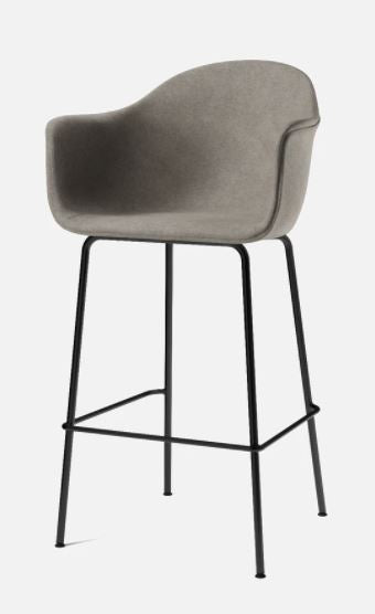 Harbour Bar Chair, Black Legs, Remix 2, 233 Seat