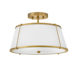 Clarke Medium Semi-Flush Mount