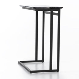 Danilo End Table-Multi Black Marble