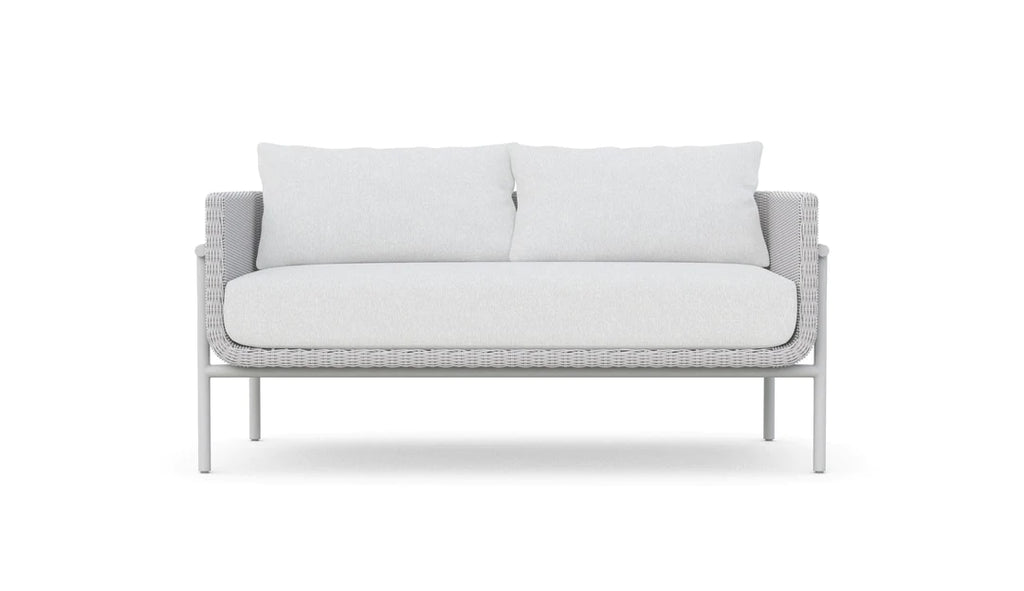 Hampton, Loveseat-Beach White with Cloud Cushion