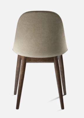 Harbour Dining Side Chair, Natural Oak Legs, Remix 2, 233 Seat