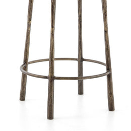 Westwood Counter Stool-Antique Brass