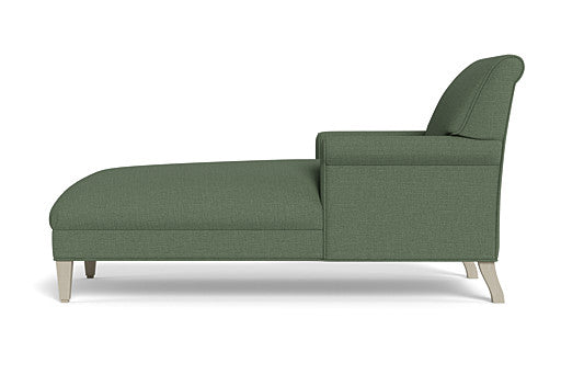 Tilman Chaise - Washed Linen - Green