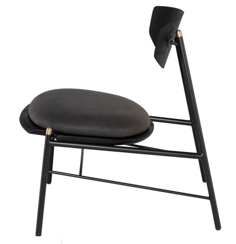 Kink Occasional Chair - Storm Black