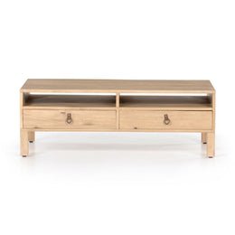 Isador Coffee Table-Dry Wash Poplar