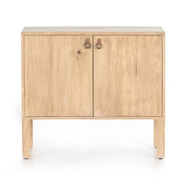 Isador Bar Cabinet-Dry Wash Poplar