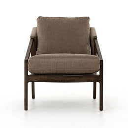 Earl Occasional Chair-Sage Worn Velvet