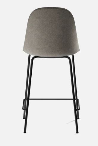 Harbour Counter Side Chair, Black Legs, Remix 2, 233 Seat