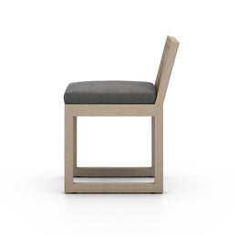 Avalon Outdoor Dining Chair-Brown/Charcoal