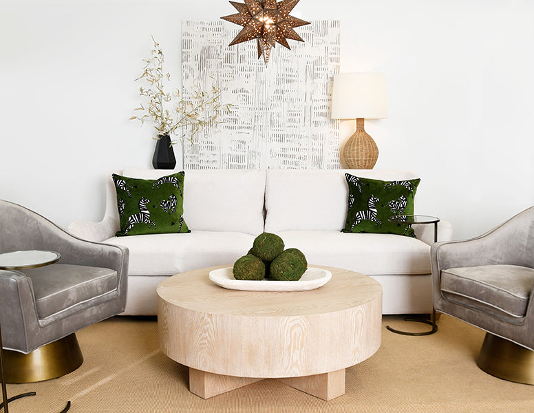 Oslo-Cerused Oak Coffee Table