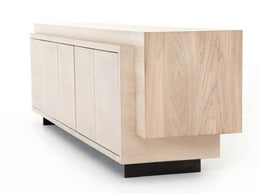 Paseo Media Console-Ashen Walnut