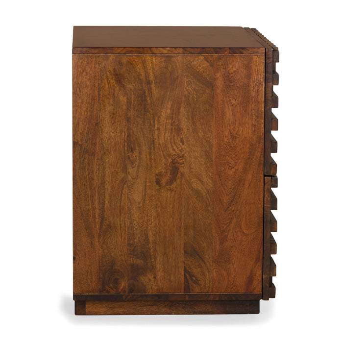 Maze Wood Night Stand