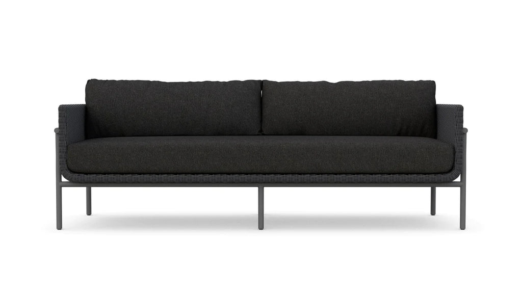 Hampton, Sofa-Onyx with Midnight Cushion