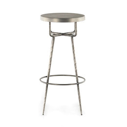 Harley Stool-Antique Nickel-Bar