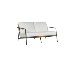 Milan 2 Seater Sofa - Stinson White