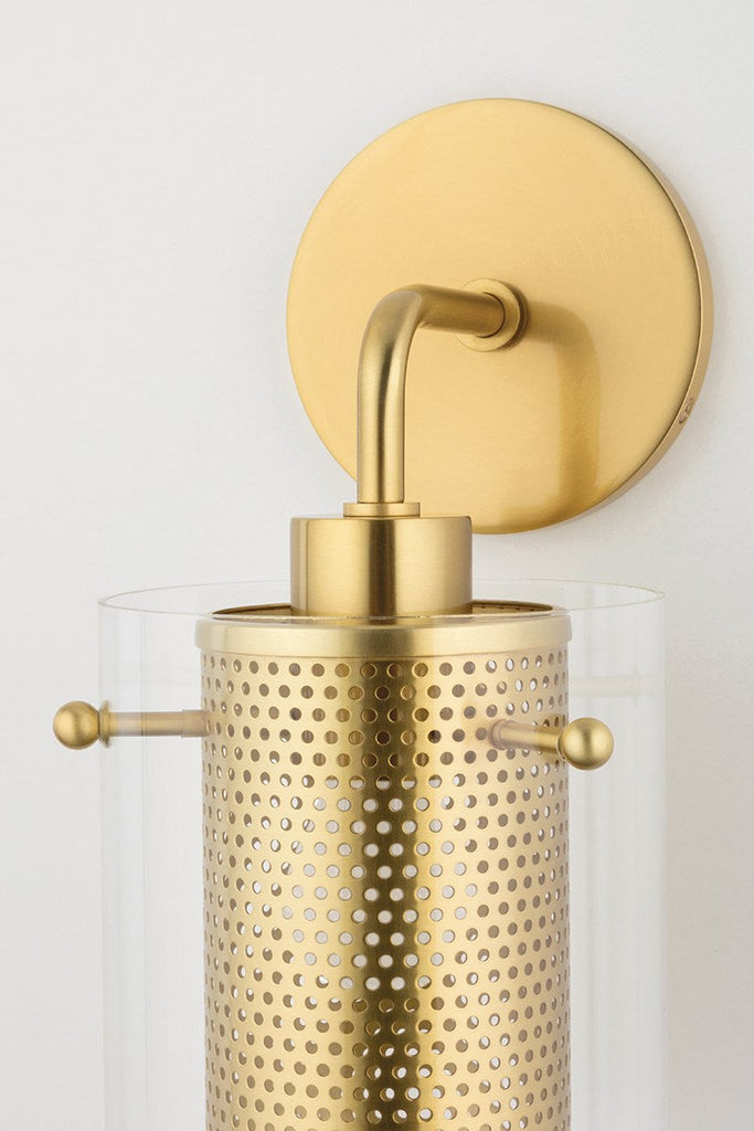 Elanor Flush Mount - Aged Brass