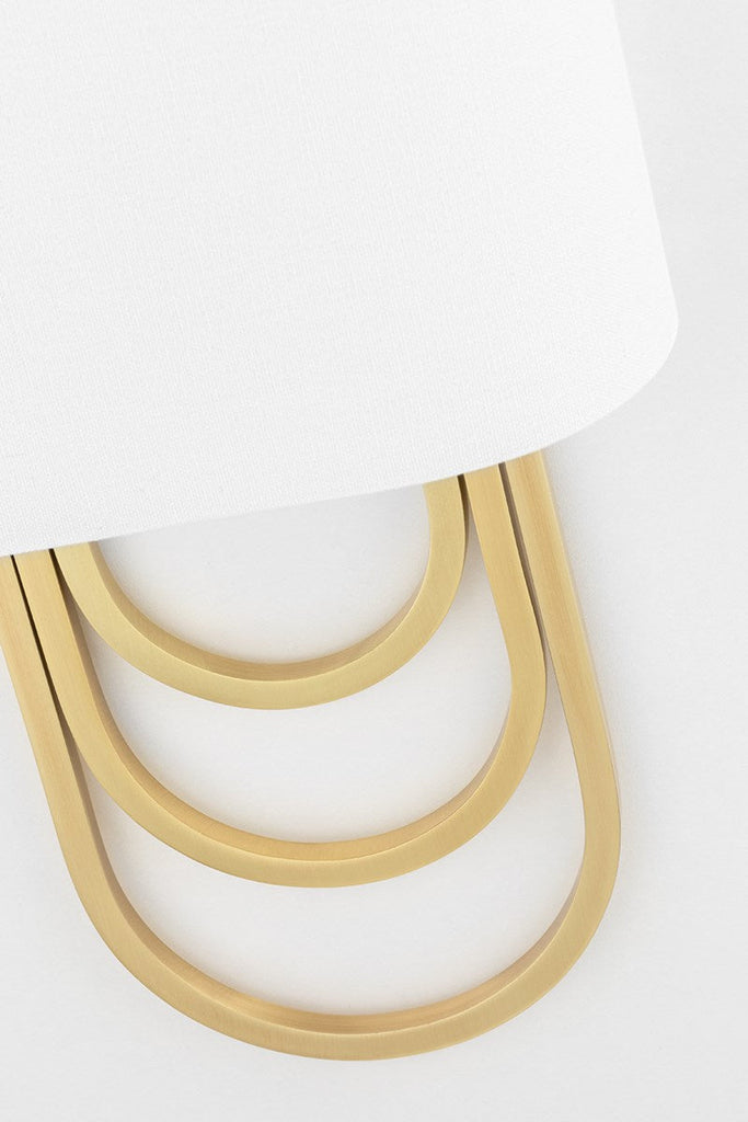 Farah Wall Sconce - Aged Brass