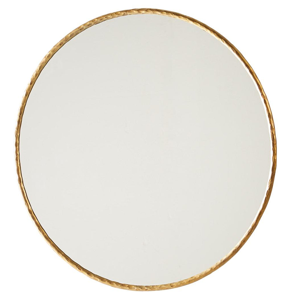 Antiqued Gold Edged Mirror