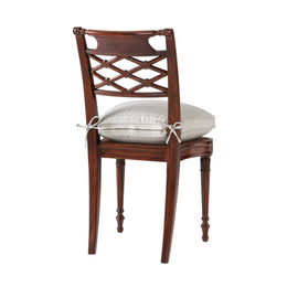 Adorned With Silk Bows Side Chair - Set of 2