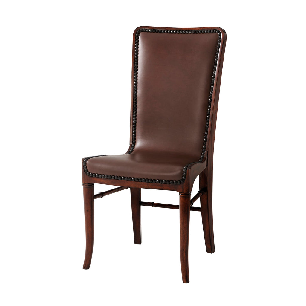 50Leather Sling Dining Chair, WL Leather - Set Of 2