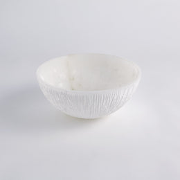 Chiseled Alabaster Bowl : Chiseled Alabaster Bowl (XL)