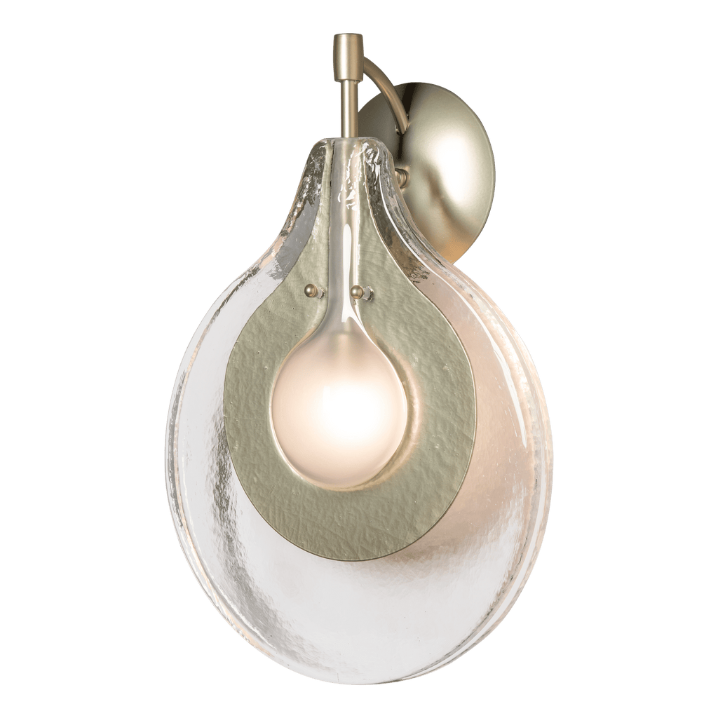 Veneto Sconce, Clear Glass With Frost