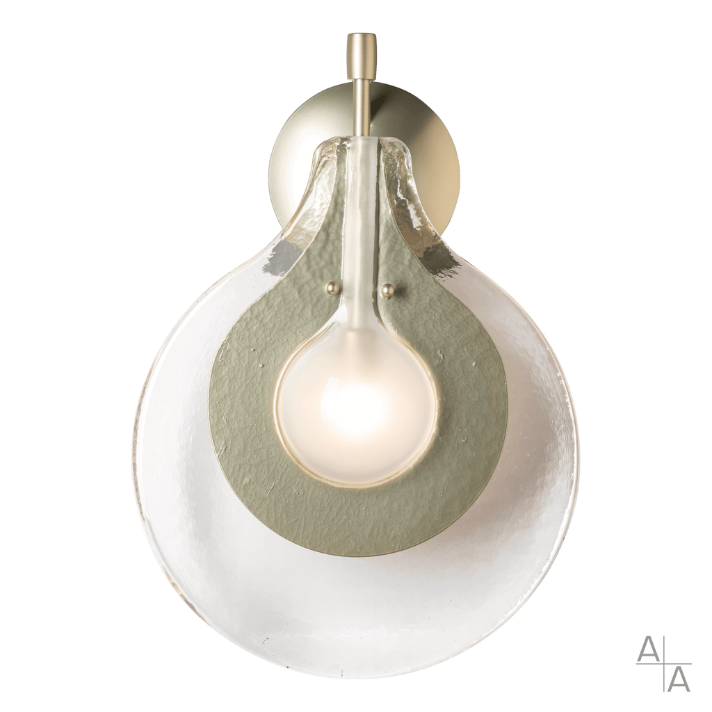 Veneto Sconce, Clear Glass With Frost