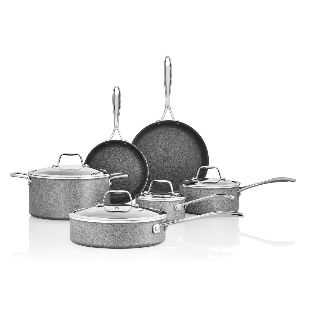 10-Pc Aluminum Nonstick Cookware Set