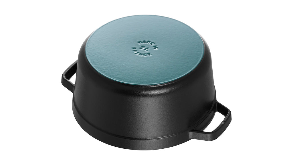 13.25-Quart Round Dutch Oven - Black