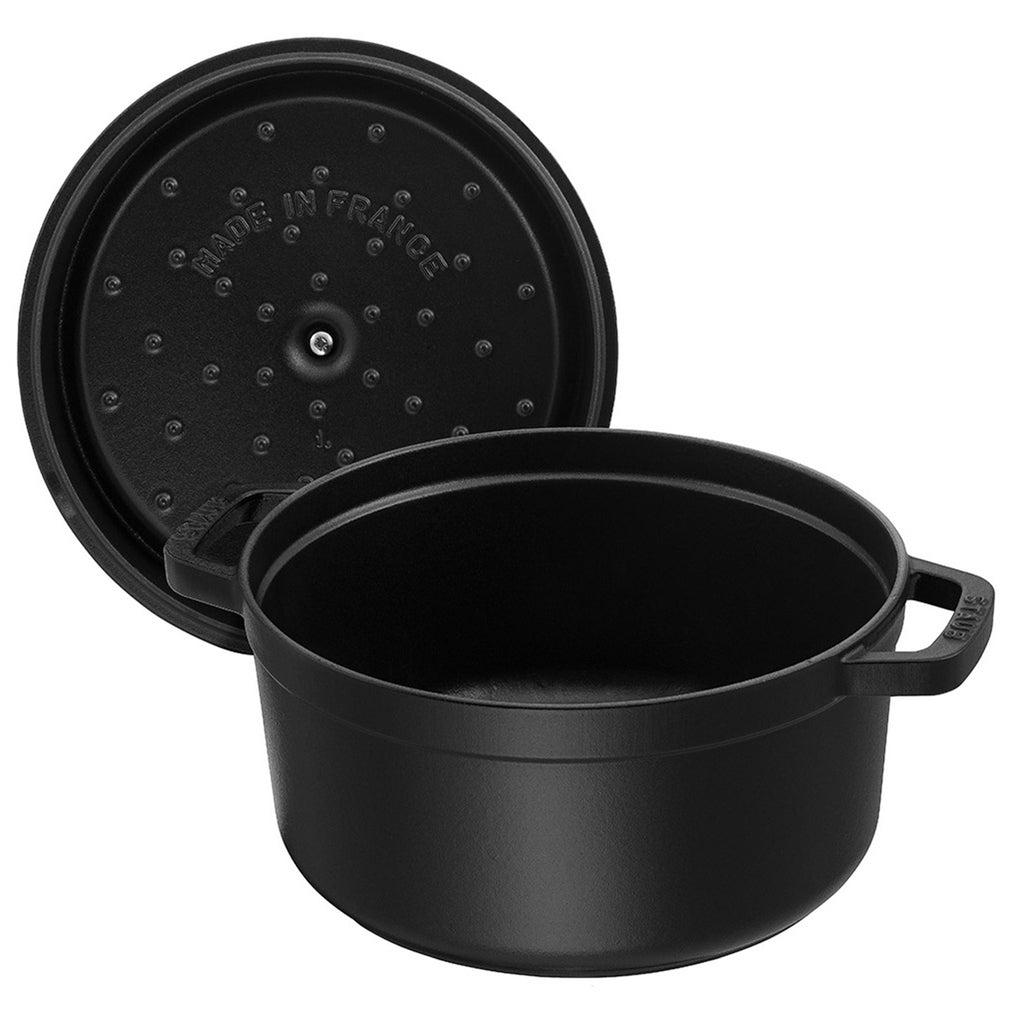 13.25-Quart Round Dutch Oven - Black