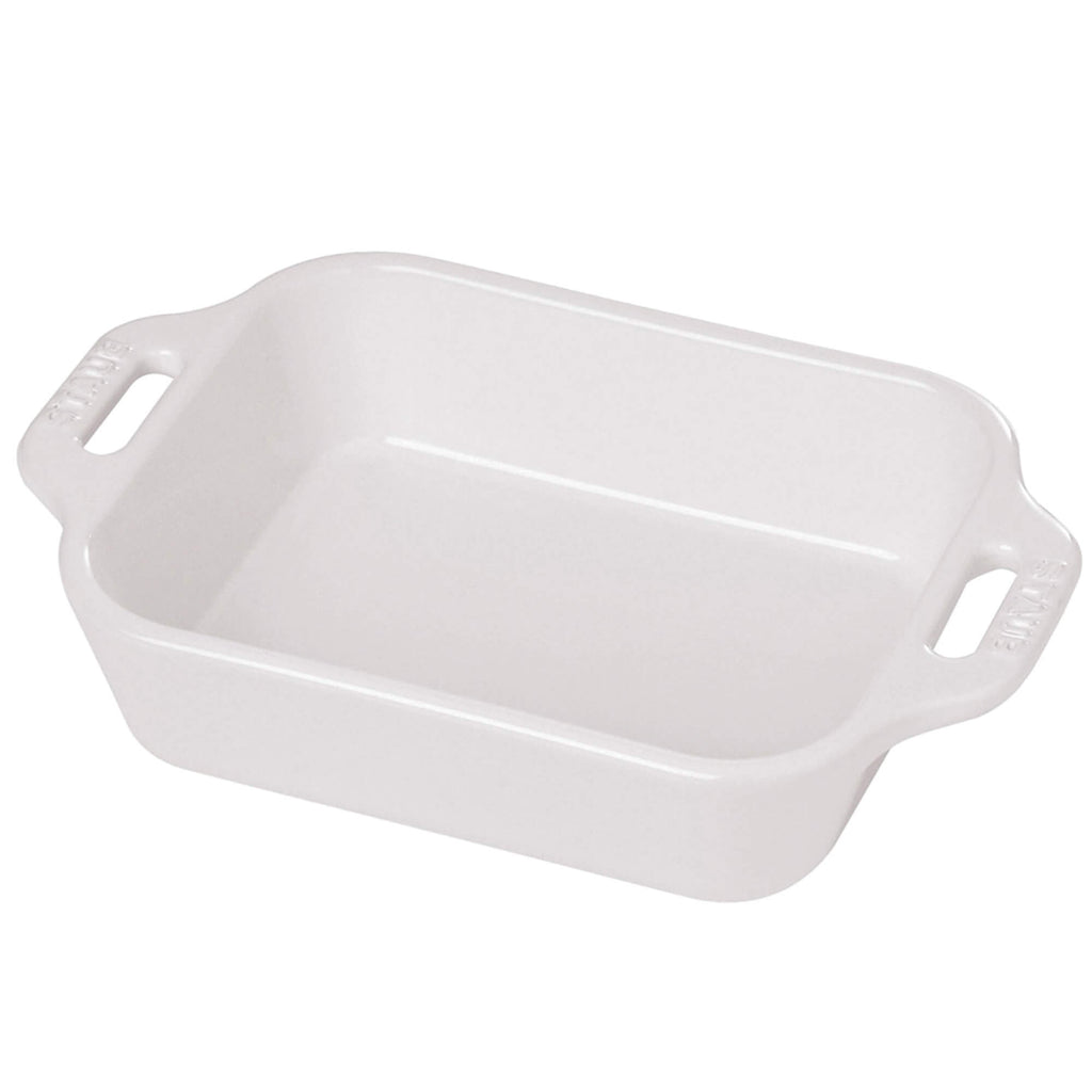 10.5" x 7.5" Rectangular Baking Dish - White