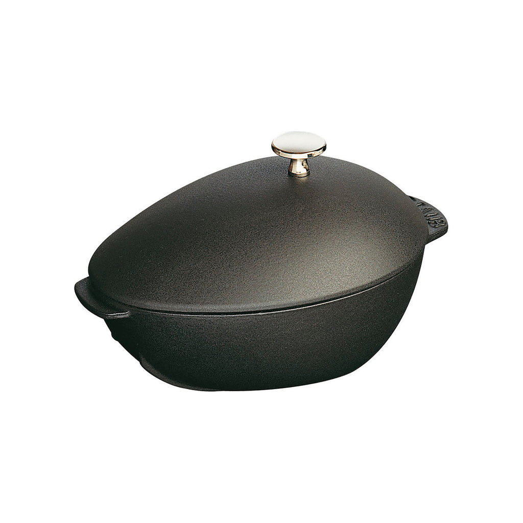 2-Quart Mussel Pot - Black