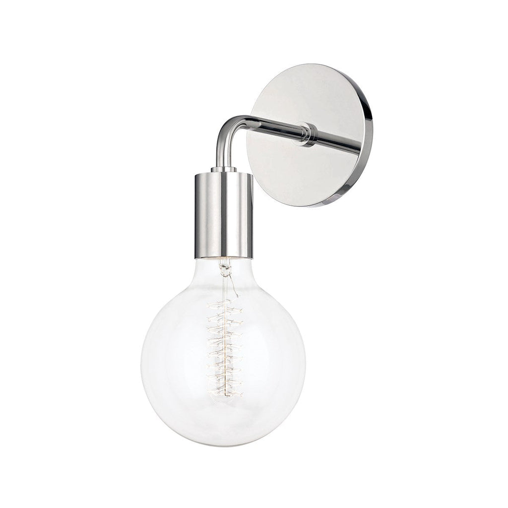Ava Wall Sconce 12" - Polished Nickel