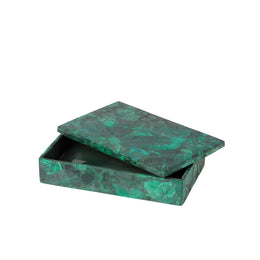 Malachite Stone Box : Malachite Stone Box (Large)