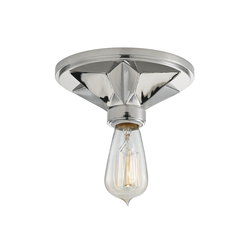 Bethesda Flush Mount - Polished Nickel