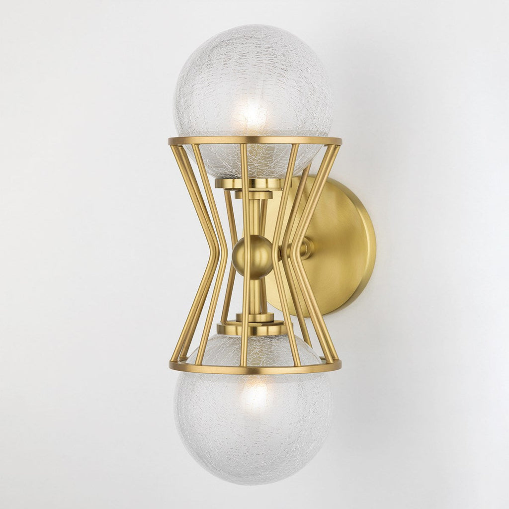 Petra Wall Sconce - Aged Brass